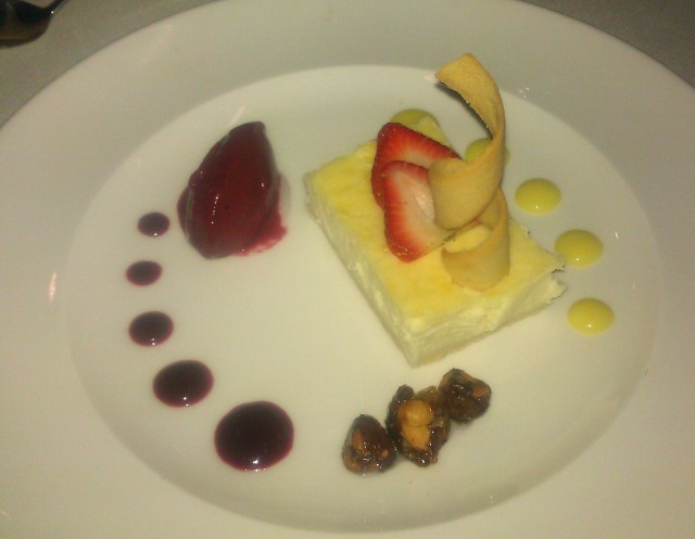 Cheesecake - Elevation Restaurant