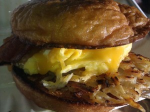 Crazy Delicious Breakfast Sandwich