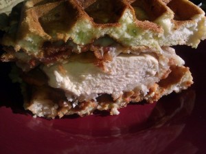 Crazy Delicious Chicken and Waffles